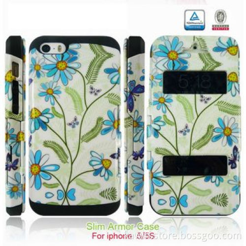 Design SGP Slim Armor PC+TPU Shell for Apple's iPhone 5G